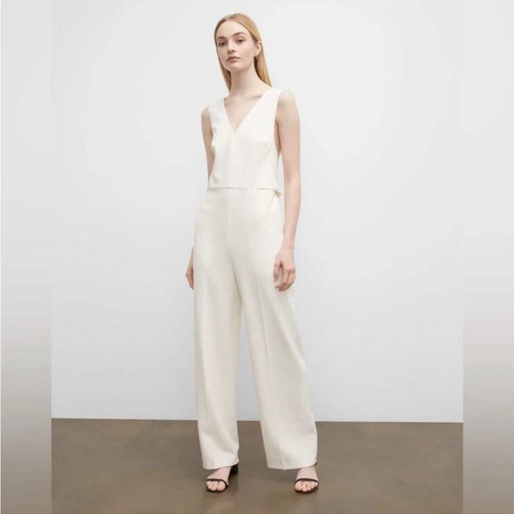 CLUB MONACO Tie Back Jumpsuit - Picture 2 of 5